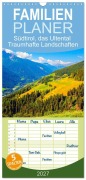 Cover-Bild zum Titel 'Familienplaner 2027 - Südtirol, das Ultental Traumhafte Landschaften mit 5 Spalten (Wandkalender, 21 x 45 cm) CALVENDO' von 'Klaus Scholz'