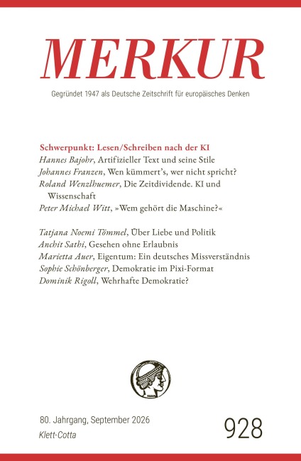 MERKUR 9/2026, Jg.80 - 