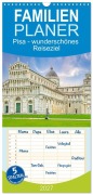 Cover-Bild zum Titel 'Familienplaner 2027 - Pisa - wunderschönes Reiseziel mit 5 Spalten (Wandkalender, 21 x 45 cm) CALVENDO' von 'Nina Schwarze'