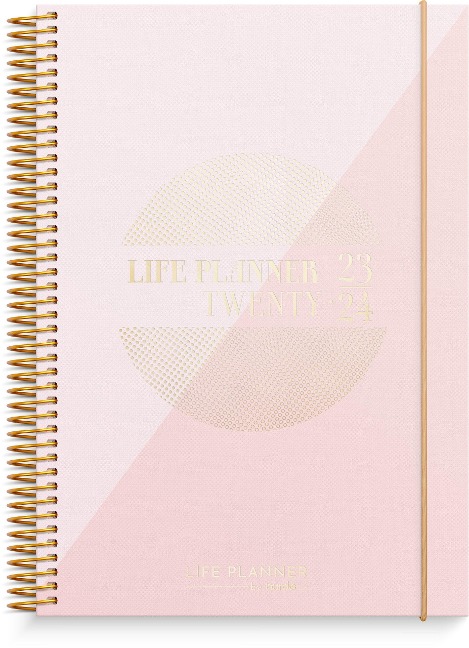 Burde Life Planner Pink Schülerkalender 2023/2024 - 