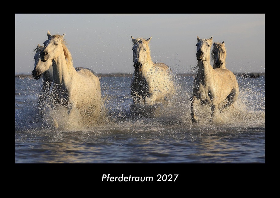 Pferdetraum 2027 Fotokalender DIN A3 - Tobias Becker