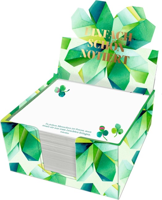 Zettelkästchen - All about green - 