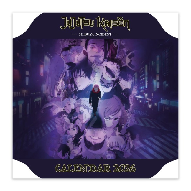 Wandkalender 2026 - Jujutsu Kaisen - 