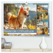 Reizende Chihuahuas. Winzige Hunde mit riesigem Ego und Grips (hochwertiger Premium Wandkalender 2026 DIN A2 quer), Kunstdruck in Hochglanz - Rose Hurley