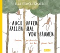 Cover-Bild zum Titel 'Auch Affen fallen mal von Bäumen' von 'Ella Frances Sanders'