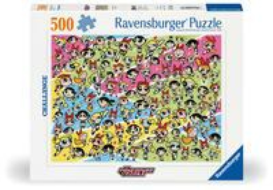 Erwachsenenpuzzle 500 Teile - Powerpuff Girls - Powerpuff Girls Challenge - 