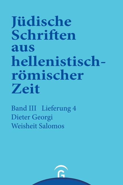 Weisheit Salomos - Dieter Georgi