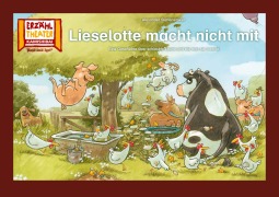 Cover-Bild zum Titel 'Lieselotte macht nicht mit / Kamishibai Bildkarten' von 'Alexander Steffensmeier'