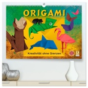 ORIGAMI - Kreativität ohne Grenzen (hochwertiger Premium Wandkalender 2026 DIN A2 quer), Kunstdruck in Hochglanz - Marion Krätschmer
