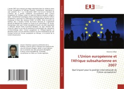 Cover-Bild zum Titel 'L'Union européenne et l'Afrique subsaharienne en 2007' von 'Etienne Liffran'