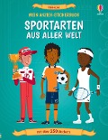 Mein Anzieh-Stickerbuch: Sportarten aus aller Welt - 