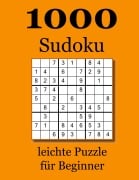 Cover-Bild zum Titel '1000 Sudoku leichte Puzzle für Beginner' von 'David Badger'