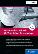 Cover-Bild zum Titel 'Materialwirtschaft mit SAP S/4HANA - Customizing' von 'Maximilian Münkel'