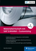 Cover-Bild zum Titel 'Materialwirtschaft mit SAP S/4HANA - Customizing' von 'Maximilian Münkel'