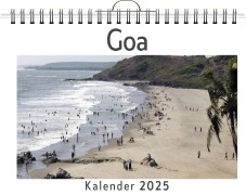 Cover-Bild zum Titel 'Goa - (Wandkalender 2025, Kalender DIN A4 quer, Monatskalender im Querformat mit Kalendarium, das perfekte Geschenk)' von 'Sofia Müller'