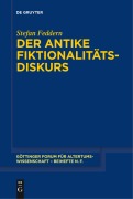 Cover-Bild zum Titel 'Der antike Fiktionalitätsdiskurs' von 'Stefan Feddern'