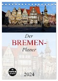 Der Bremen-Planer (Tischkalender 2024 DIN A5 hoch), CALVENDO Monatskalender - Lucy M. Laube