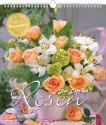 Cover-Bild zum Titel 'Der Duft der Rosen 2026 - Bildkalender 30x34 cm - Kalender mit wohl riechendem Duftlack - Duftkalender - Wandkalender - Blumenkalender' von ''