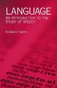 Language - Edward Sapir