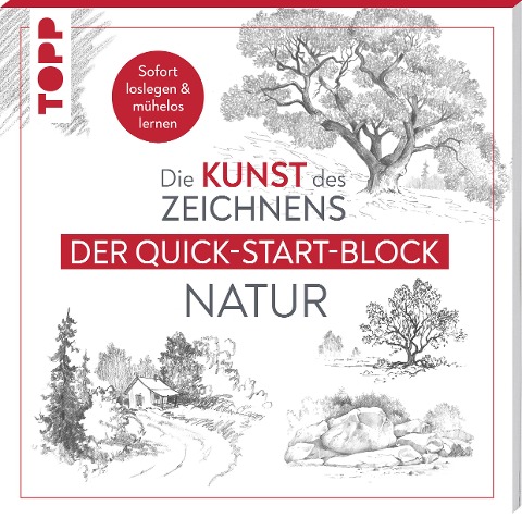 Die Kunst des Zeichnens Natur. Der Quick-Start-Block - Frechverlag