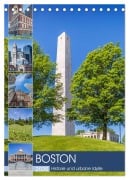 Cover-Bild zum Titel 'BOSTON Historie und urbane Idylle (Tischkalender 2026 DIN A5 hoch), CALVENDO Monatskalender' von 'Melanie Viola'