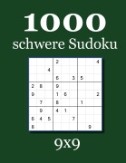 Cover-Bild zum Titel '1000 schwere Sudoku 9x9' von 'David Badger'