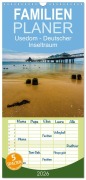 Familienplaner 2026 - Usedom - Deutscher Inseltraum mit 5 Spalten (Wandkalender, 21 x 45 cm) CALVENDO - Martin Wasilewski