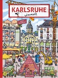 Cover-Bild zum Titel 'Karlsruhe wimmelt' von 'Steph Burlefinger'