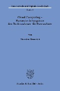 Cover-Bild zum Titel 'Cloud Computing - Herausforderungen an den Rechtsrahmen für Datenschutz.' von 'Thorsten Hennrich'