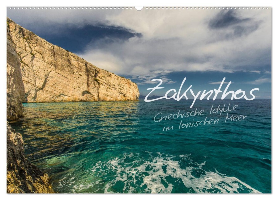 Zakynthos - Griechische Idylle im Ionischen Meer (Wandkalender 2026 DIN A2 quer), CALVENDO Monatskalender - Stefan Daniel Homfeld