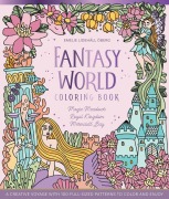 Cover-Bild zum Titel 'Fantasy World Coloring Book Magic Meadows - Royal Kingdom - Mermaids' Bay' von 'Emelie Lidehäll Öberg'