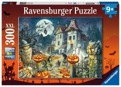 Cover-Bild zum Titel 'Ravensburger Kinderpuzzle 13264 - Das Halloweenhaus 300 Teile XXL - Puzzle für Kinder ab 9 Jahren' von ''