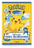 Cover-Bild zum Titel 'Pokémon: Superstarker Sticker- und Rätselspaß' von 'Panini'
