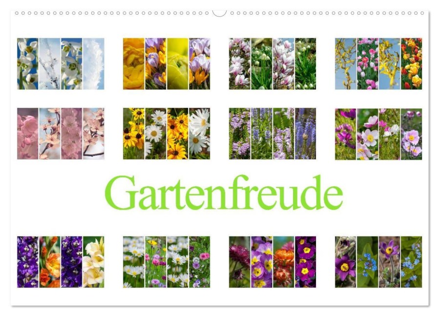 Gartenfreude (Wandkalender 2026 DIN A2 quer), CALVENDO Monatskalender - Steffen Gierok