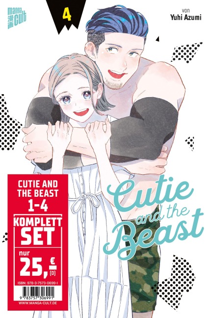 Cutie and the Beast Komplettset: Band 1 - 4 - Yuuhi Azumi