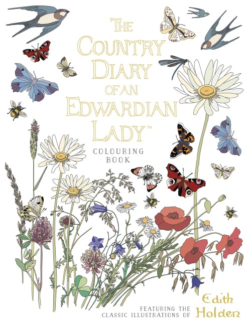 The Country Diary of an Edwardian Lady Colouring Book - Edith Holden
