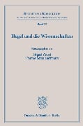 Cover-Bild zum Titel 'Hegel und die Wissenschaften' von ''