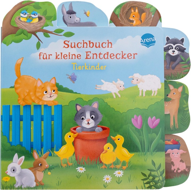 Suchbuch für kleine Entdecker. Tierkinder - Tanja Andersen