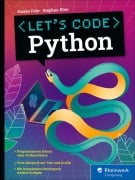 Cover-Bild zum Titel 'Let's code Python' von 'Hauke Fehr, Stephan Elter'