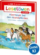 Cover-Bild zum Titel 'Leselöwen 1. Klasse - Abenteuer bei den Islandpferden' von 'Sabine Giebken'