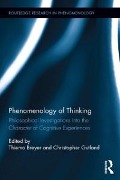 Cover-Bild zum Titel 'Phenomenology of Thinking' von ''