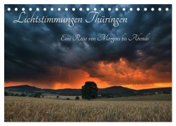 Cover-Bild zum Titel 'Lichtstimmungen Thüringen - Eine Reise von Morgens bis Abends (Tischkalender 2026 DIN A5 quer), CALVENDO Monatskalender' von 'Ronny Wesche'