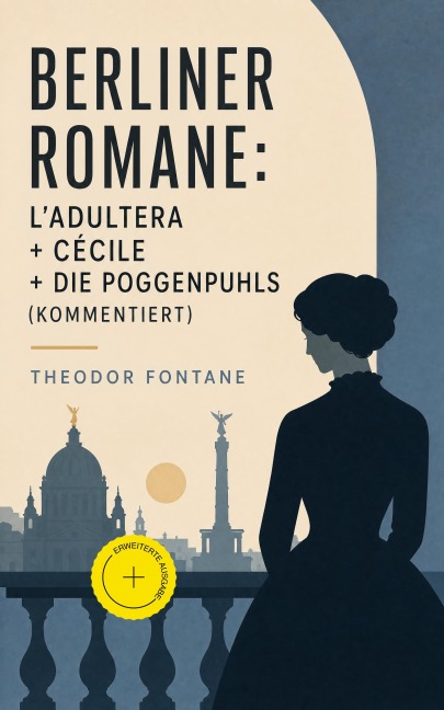 Berliner Romane: L'Adultera + Cécile + Die Poggenpuhls (Kommentiert) - Theodor Fontane