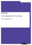 Cover-Bild zum Titel 'Der Schlaganfall und seine Folgen' von 'Horst Klein'
