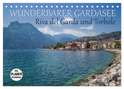 Cover-Bild zum Titel 'WUNDERBARER GARDASEE Riva del Garda und Torbole (Tischkalender 2027 DIN A5 quer), CALVENDO Monatskalender' von 'Melanie Viola'