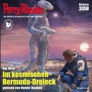 Cover-Bild zum Titel 'Perry Rhodan 3358: Im kosmischen Bermuda-Dreieck' von 'Kai Hirdt'