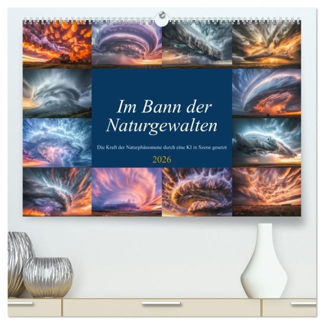 Im Bann der Naturgewalten (hochwertiger Premium Wandkalender 2026 DIN A2 quer), Kunstdruck in Hochglanz - Steffen Gierok-Latniak
