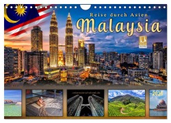 Cover-Bild zum Titel 'Reise durch Asien - Malaysia (Wandkalender 2026 DIN A4 quer), CALVENDO Monatskalender' von 'Peter Roder'