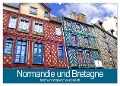 Normandie und Bretagne-faszinierend abwechslungsreich (Wandkalender 2024 DIN A2 quer), CALVENDO Monatskalender - Christine B-B Müller
