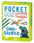 Cover-Bild zum Titel 'Pocket Quiz junior Dinosaurier' von 'Jürgen Winzer'